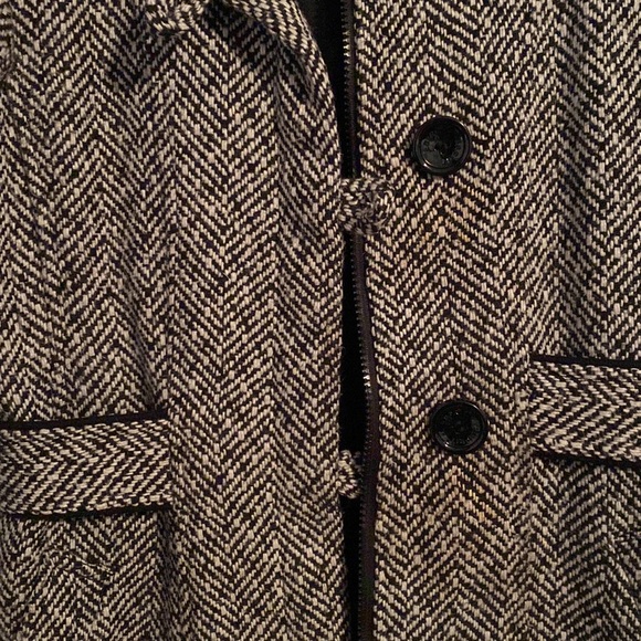 Womens ESPRIT tweed pea coat, size Small! - Picture 2 of 8